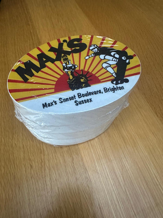 Max's Sunset Boulevard Stickers - Reissue