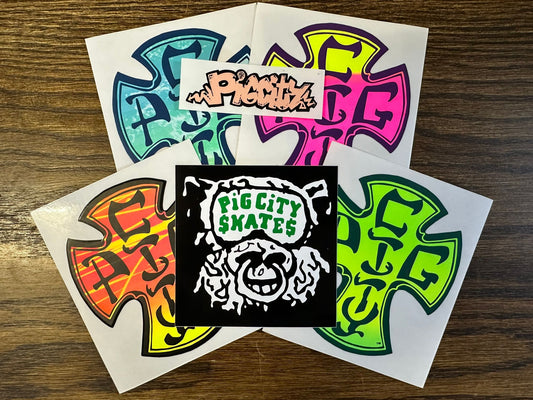 Pig City Skates – Sticker Pack